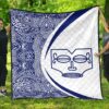 Marquesas Islands Flag Polynesian Premium Quilt  Circle Style  05 J2  Quilt